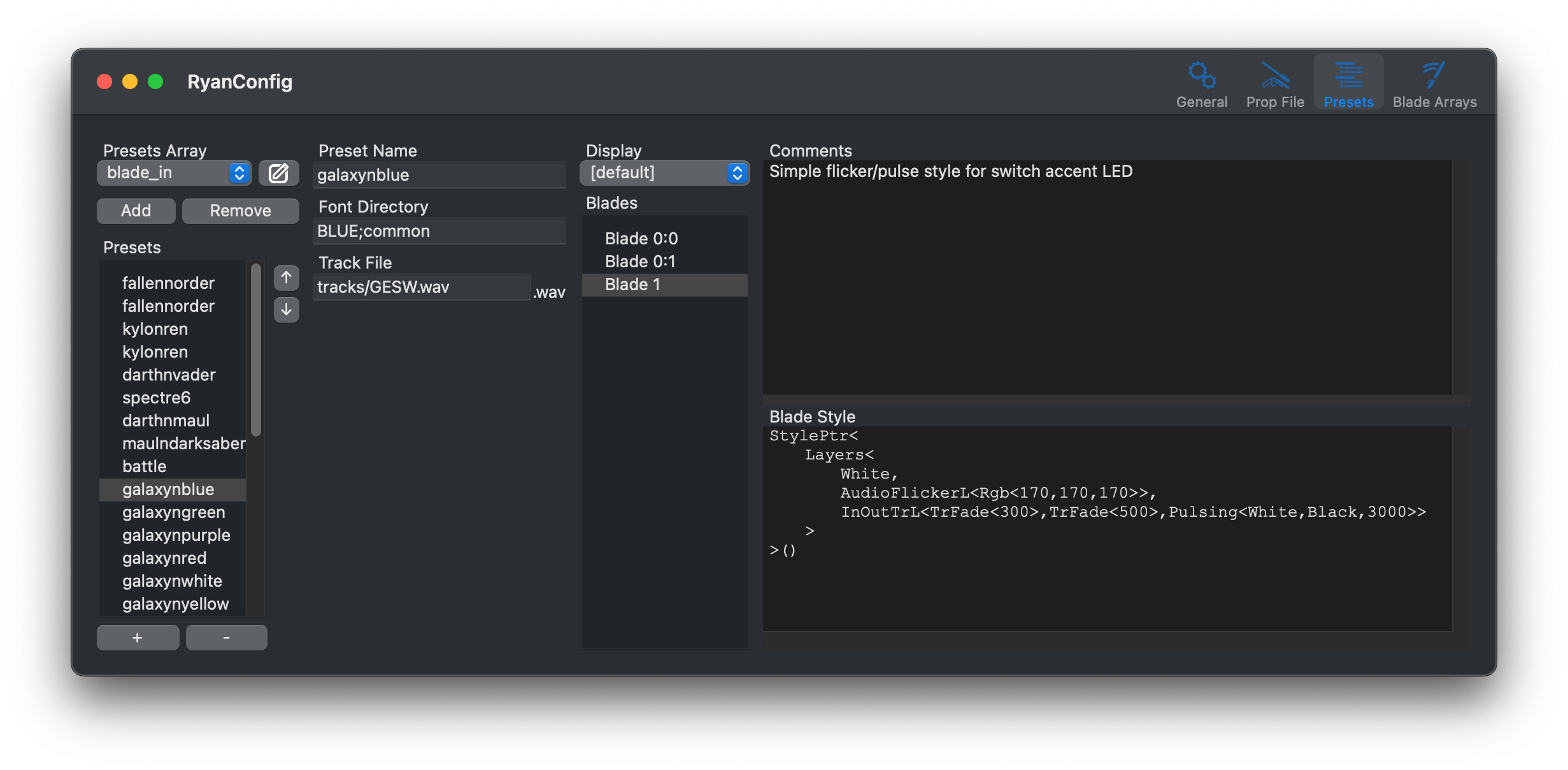 Editor - Presets And Styles